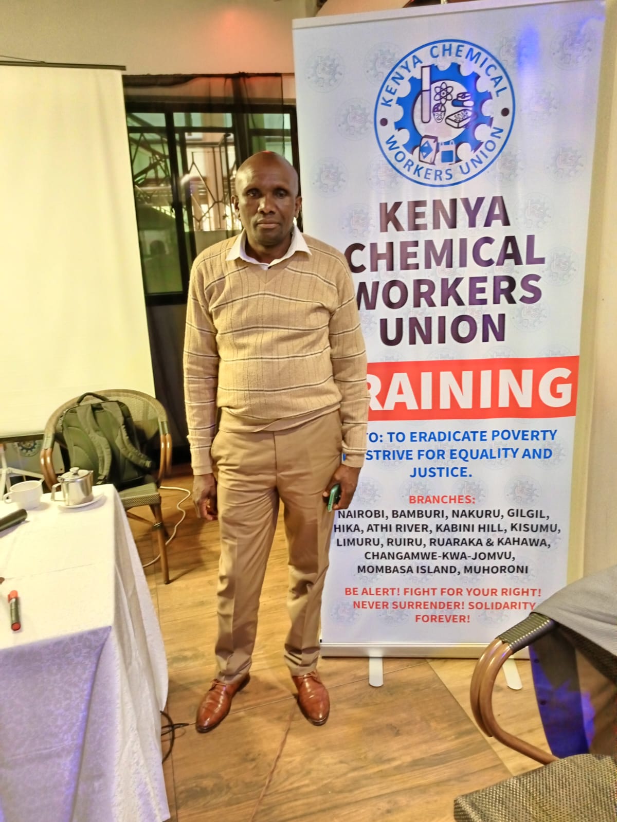 Nairobi Shop Steward training